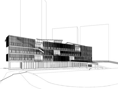 Municipal Mapo Silver Care Center New Building Competition in conjunction with Studio Hada