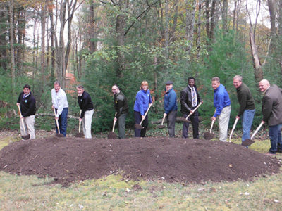 Ground Breaking for the New Visitors Center at Hickory Run State Park